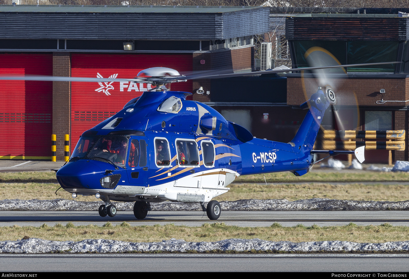 Aircraft Photo of G-MCSP | Eurocopter EC-175B | AirHistory.net #441058