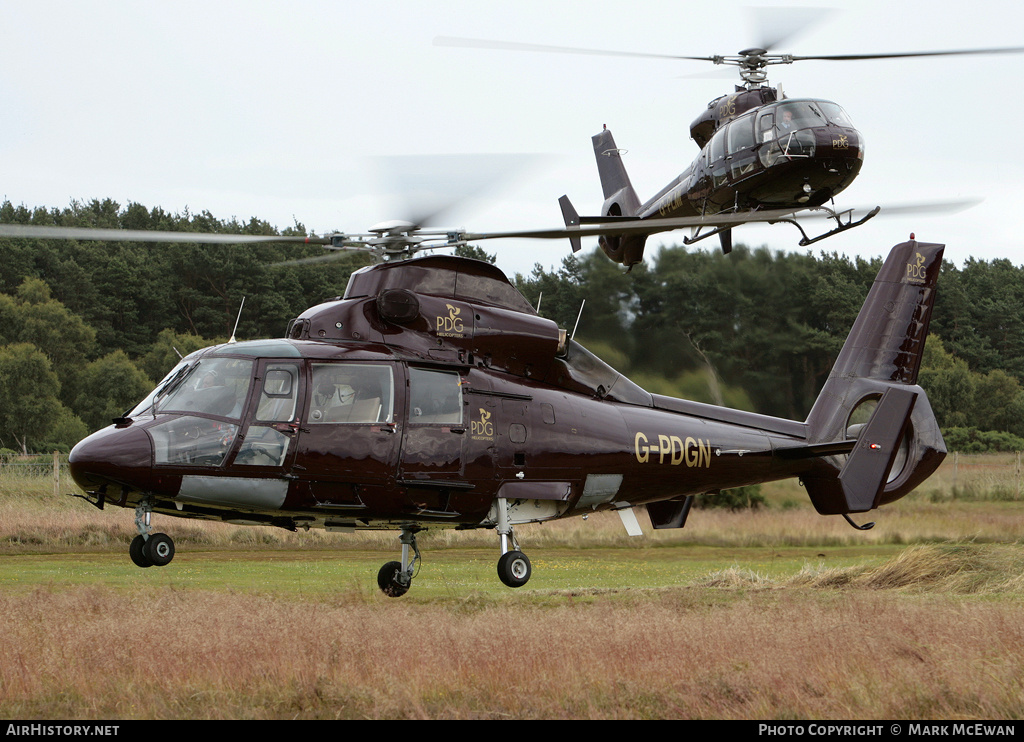 Aircraft Photo of G-PDGN | Aerospatiale SA-365N Dauphin 2 | PDG Helicopters | AirHistory.net #441059