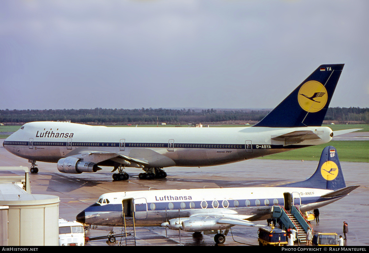 Aircraft Photo of D-ANEF | Vickers 814 Viscount | Lufthansa | AirHistory.net #441064
