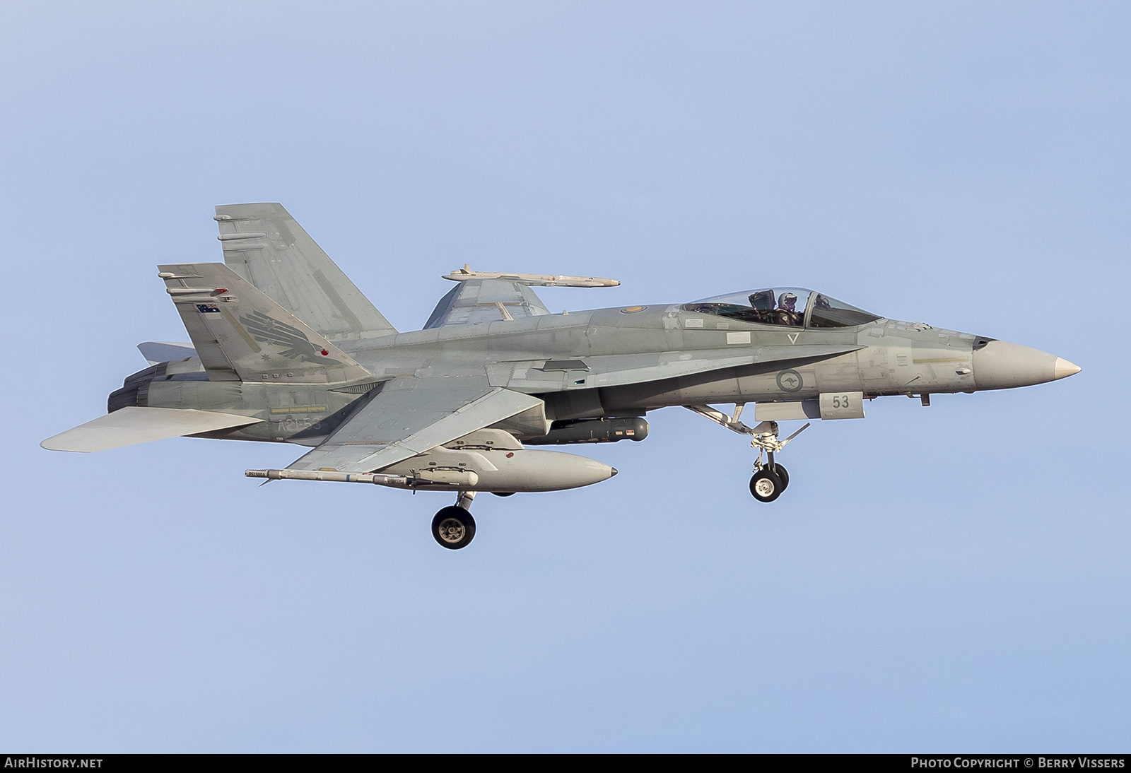 Aircraft Photo of A21-53 | McDonnell Douglas F/A-18A Hornet | Australia - Air Force | AirHistory.net #441067