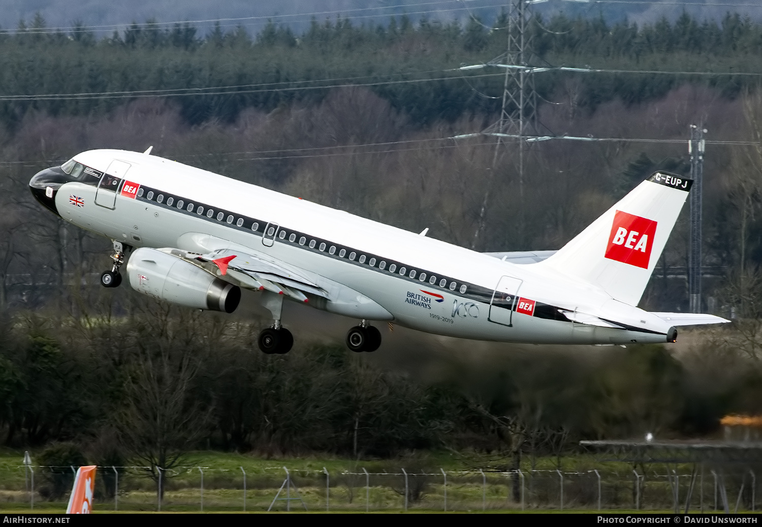 Aircraft Photo of G-EUPJ | Airbus A319-131 | British Airways | BEA - British European Airways | AirHistory.net #441074