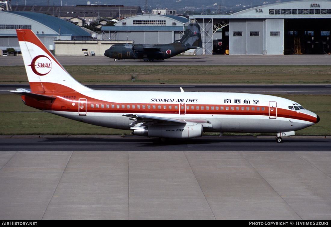 Aircraft Photo of JA8475 | Boeing 737-2Q3/Adv | Southwest Air Lines - SWAL | AirHistory.net #441091