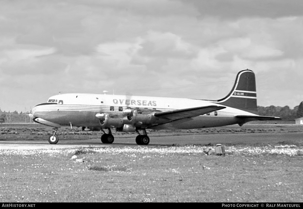 Aircraft Photo of G-ALHK | Canadair C-4 Argonaut (CL-4) | Overseas Aviation | AirHistory.net #441092
