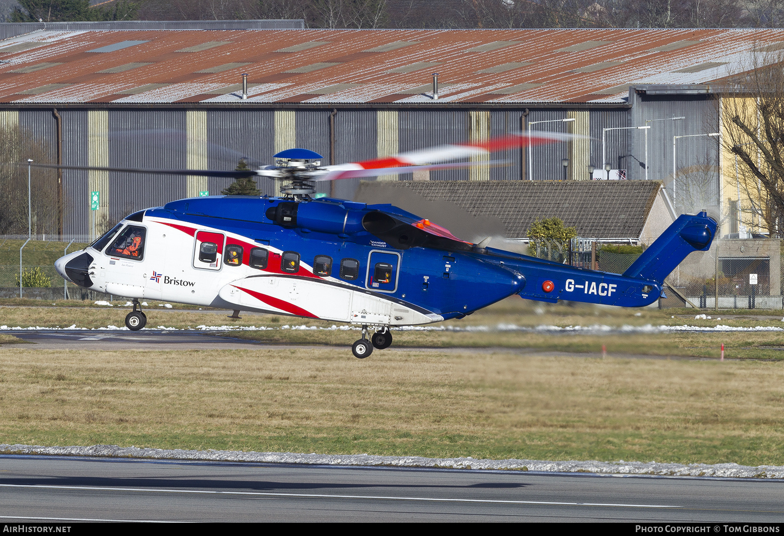 Aircraft Photo of G-IACF | Sikorsky S-92A | Bristow Helicopters | AirHistory.net #441102