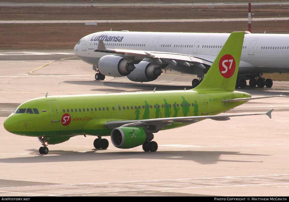 Aircraft Photo of VP-BTX | Airbus A319-114 | S7 Airlines | AirHistory.net #441110
