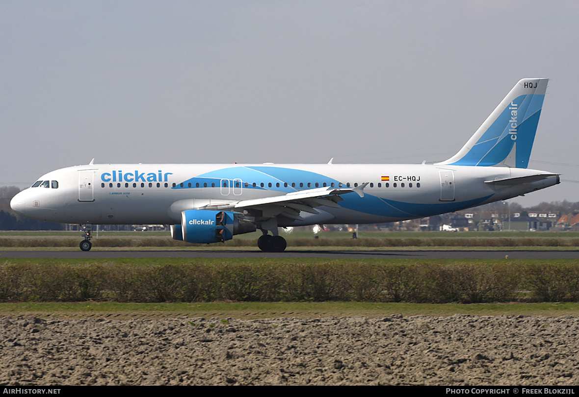 Aircraft Photo of EC-HQJ | Airbus A320-214 | Clickair | AirHistory.net #441119