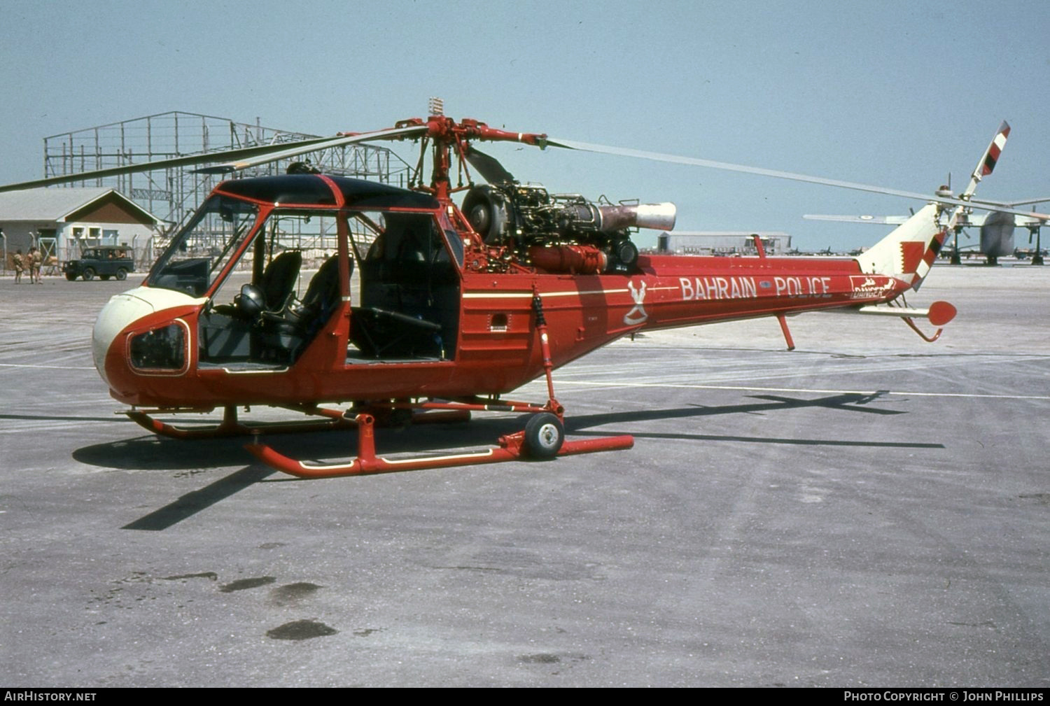 Aircraft Photo of BSP1 | Westland Scout AH1 (P-531-2) | Bahrain - Police | AirHistory.net #441121
