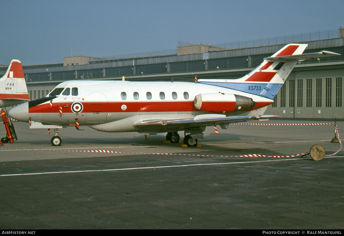 Aircraft Photo of XS733 | Hawker Siddeley HS-125-2 Dominie T1 | UK - Air Force | AirHistory.net #441125