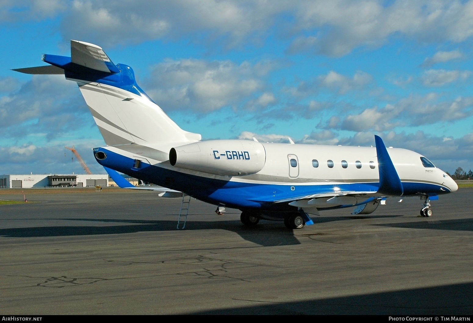Aircraft Photo of C-GRHD | Embraer EMB-550 Praetor 600 | AirHistory.net #441144