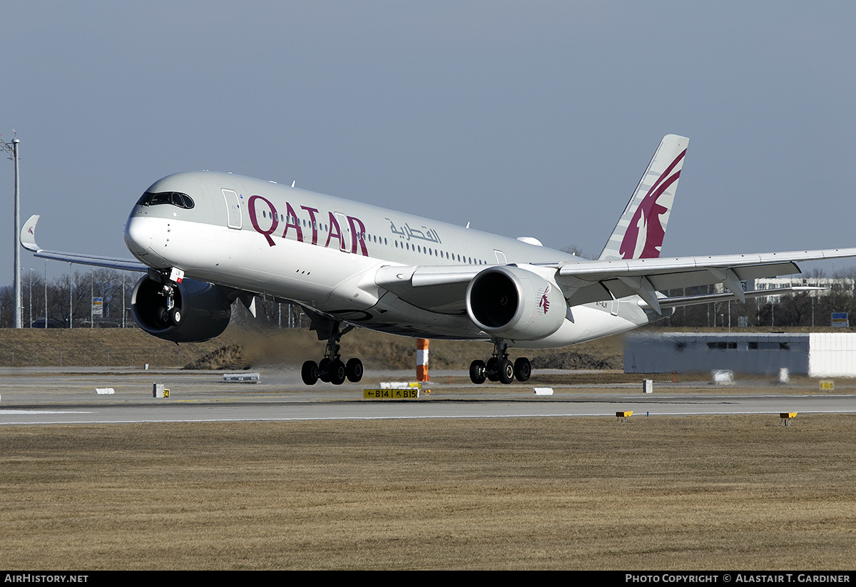 Aircraft Photo of A7-ALN | Airbus A350-941 | Qatar Airways | AirHistory.net #441163
