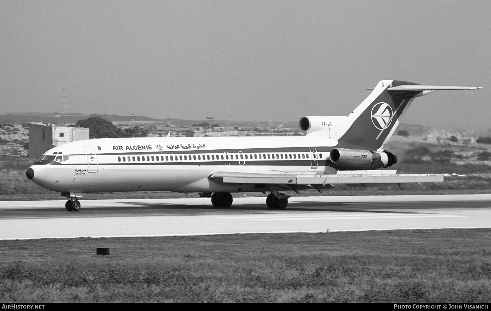 Aircraft Photo of 7T-VEU | Boeing 727-2D6/Adv | Air Algérie | AirHistory.net #441169
