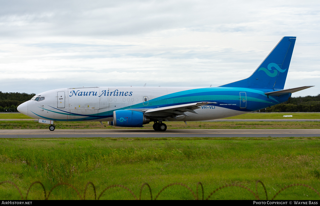 Aircraft Photo of VH-VLI | Boeing 737-3H6(F) | Nauru Airlines | AirHistory.net #441222