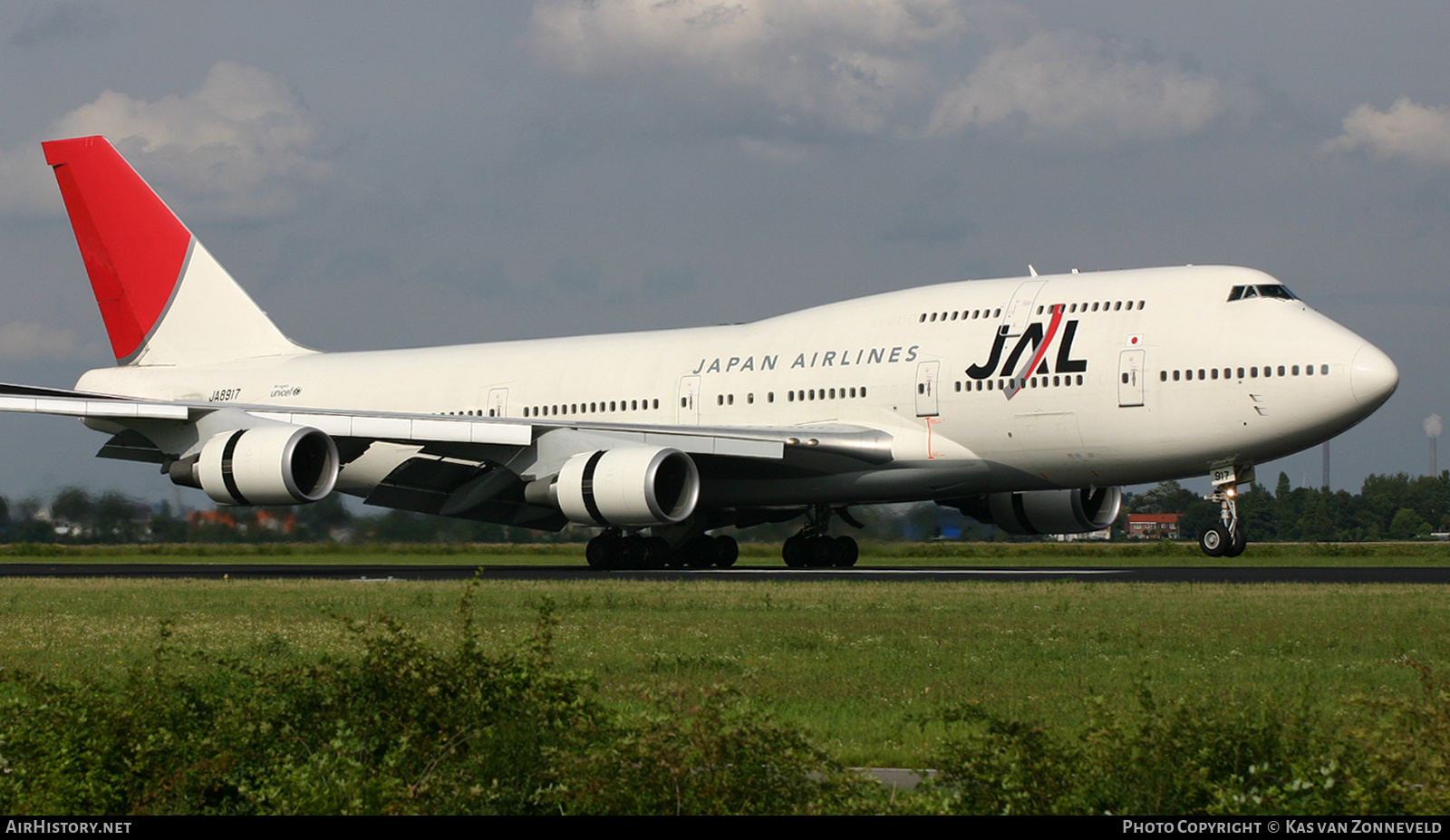Aircraft Photo of JA8917 | Boeing 747-446 | Japan Airlines - JAL | AirHistory.net #441248