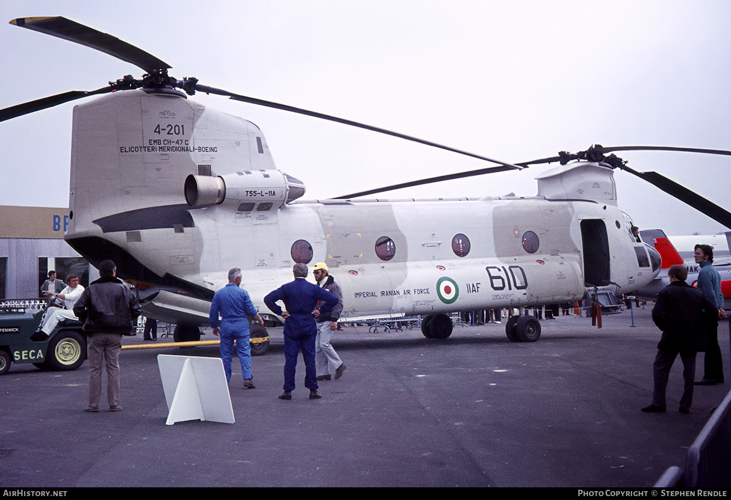 Aircraft Photo of 4-201 | Boeing Vertol CH-47C Chinook | Iran - Air Force | AirHistory.net #441261