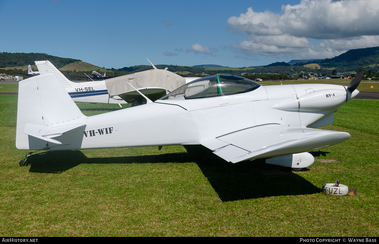 Aircraft Photo of VH-WIF | Van's RV-4 | AirHistory.net #441276