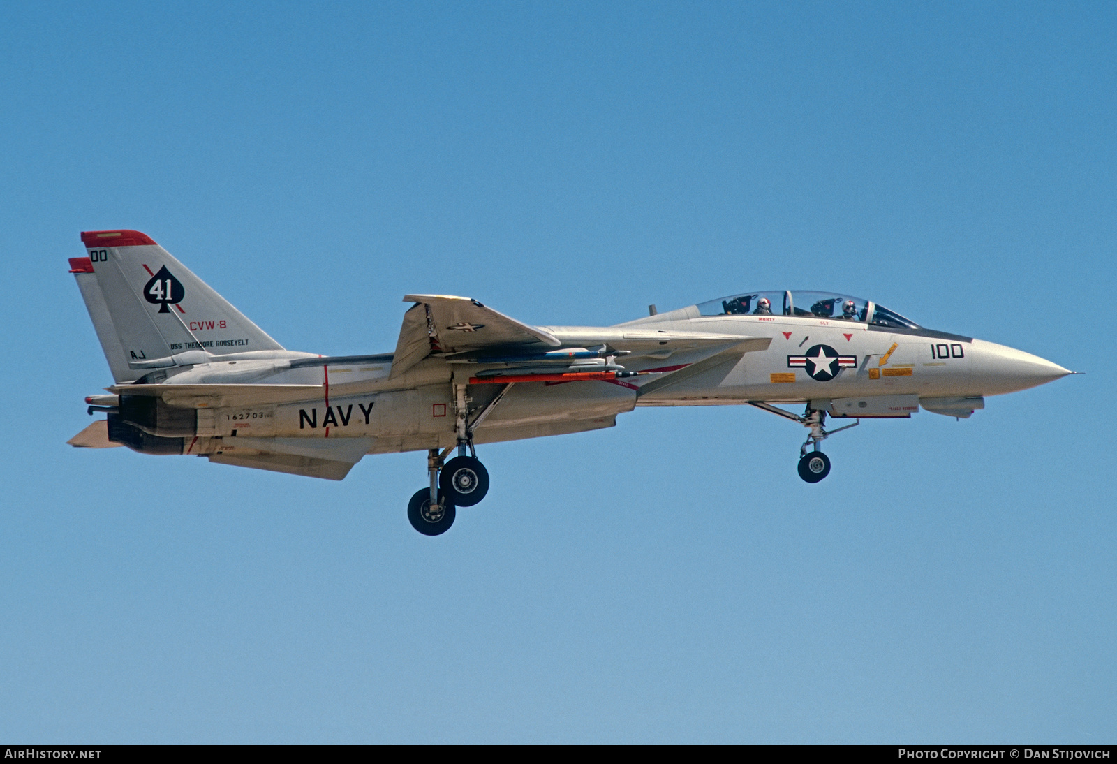 Aircraft Photo of 162703 | Grumman F-14A Tomcat | USA - Navy | AirHistory.net #441284
