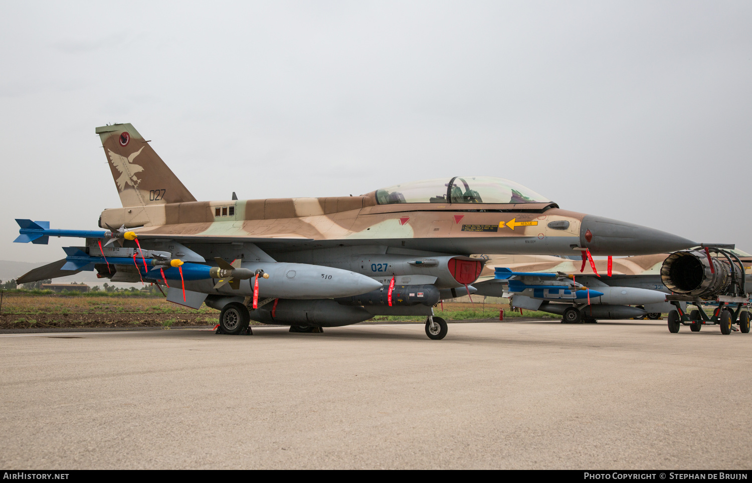 Aircraft Photo of 027 | General Dynamics F-16D Barak | Israel - Air Force | AirHistory.net #441295
