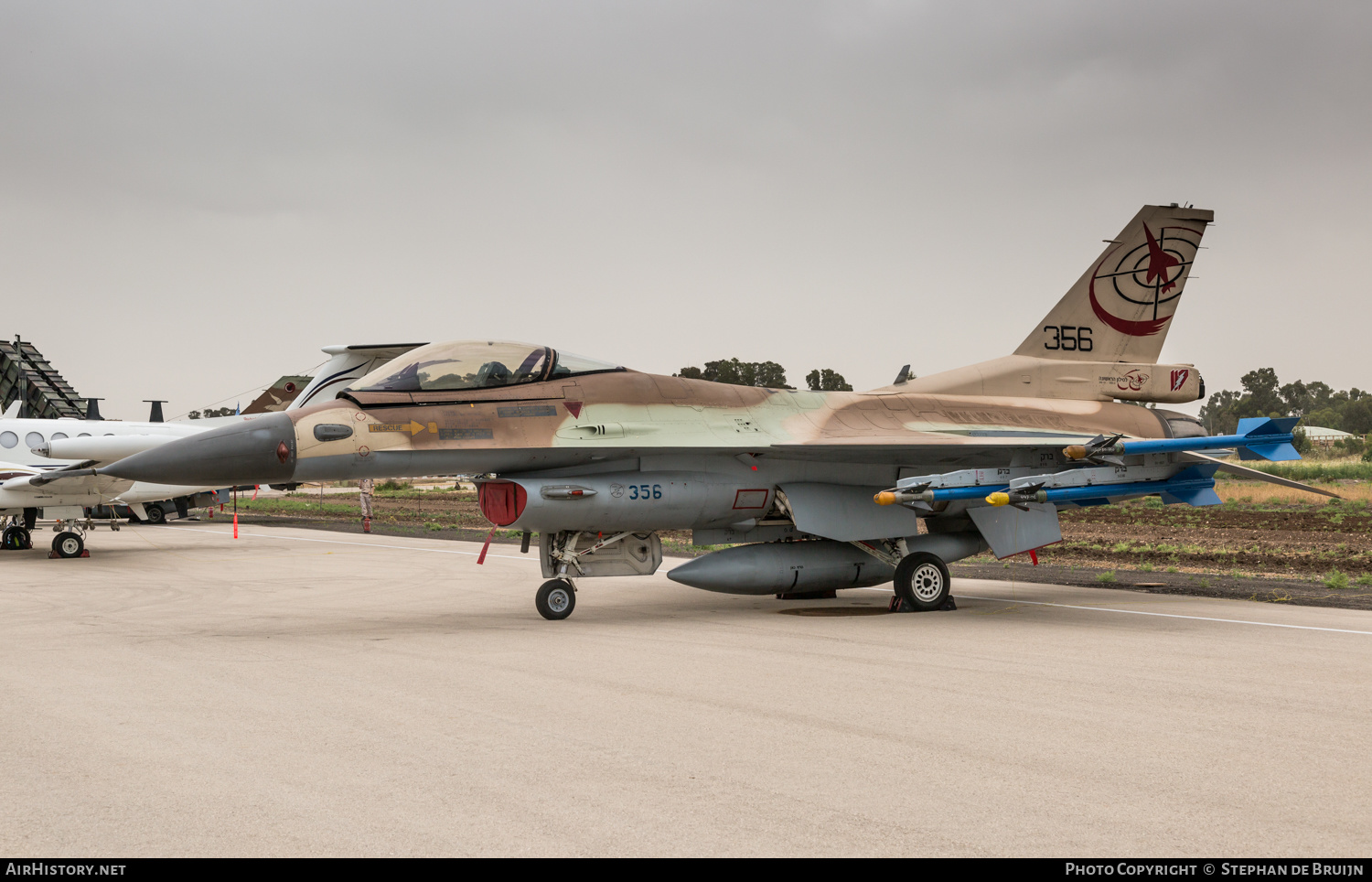 Aircraft Photo of 356 | General Dynamics F-16C Barak | Israel - Air Force | AirHistory.net #441297