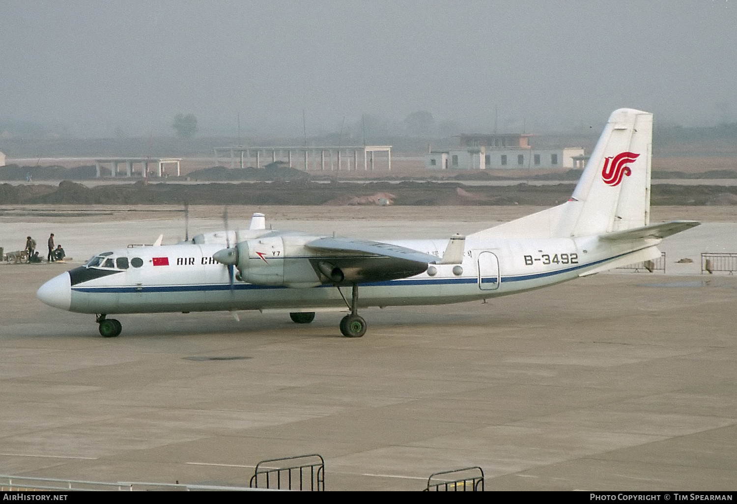 Aircraft Photo of B-3492 | Xian Y7-100C | Air China | AirHistory.net #441303
