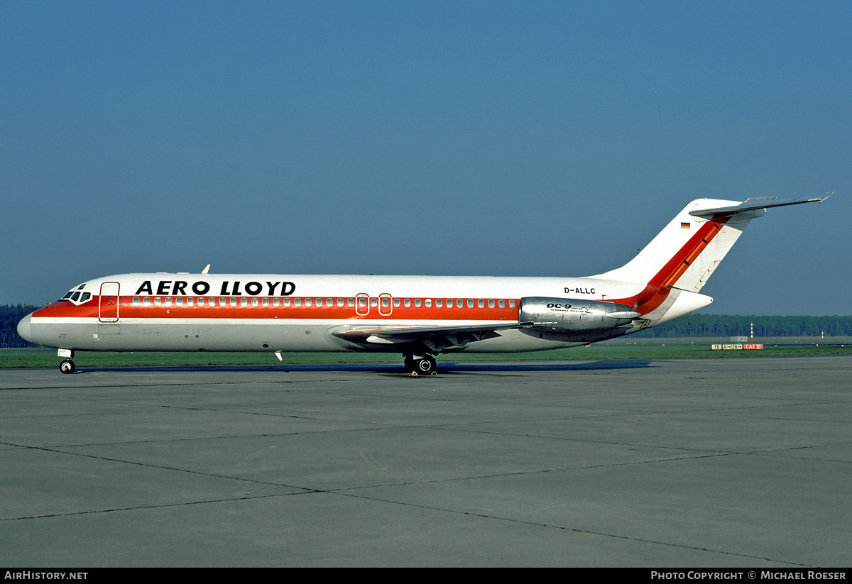 Aircraft Photo of D-ALLC | McDonnell Douglas DC-9-32 | Aero Lloyd | AirHistory.net #441306