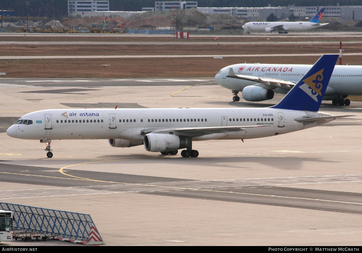 Aircraft Photo of P4-GAS | Boeing 757-2G5 | Air Astana | AirHistory.net #441322