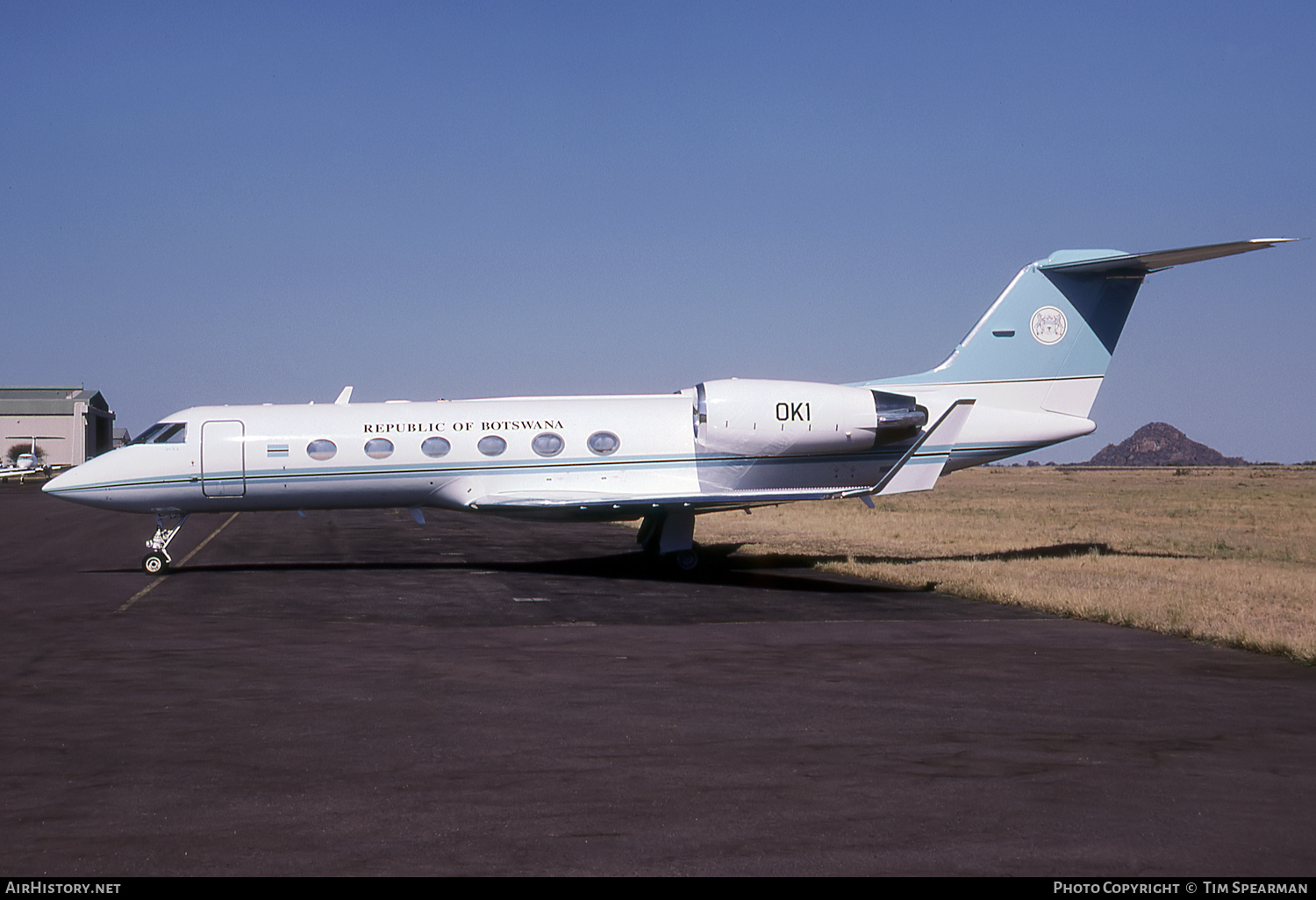 Aircraft Photo of OK1 | Gulfstream Aerospace G-IV Gulfstream IV | Botswana - Air Force | AirHistory.net #441342