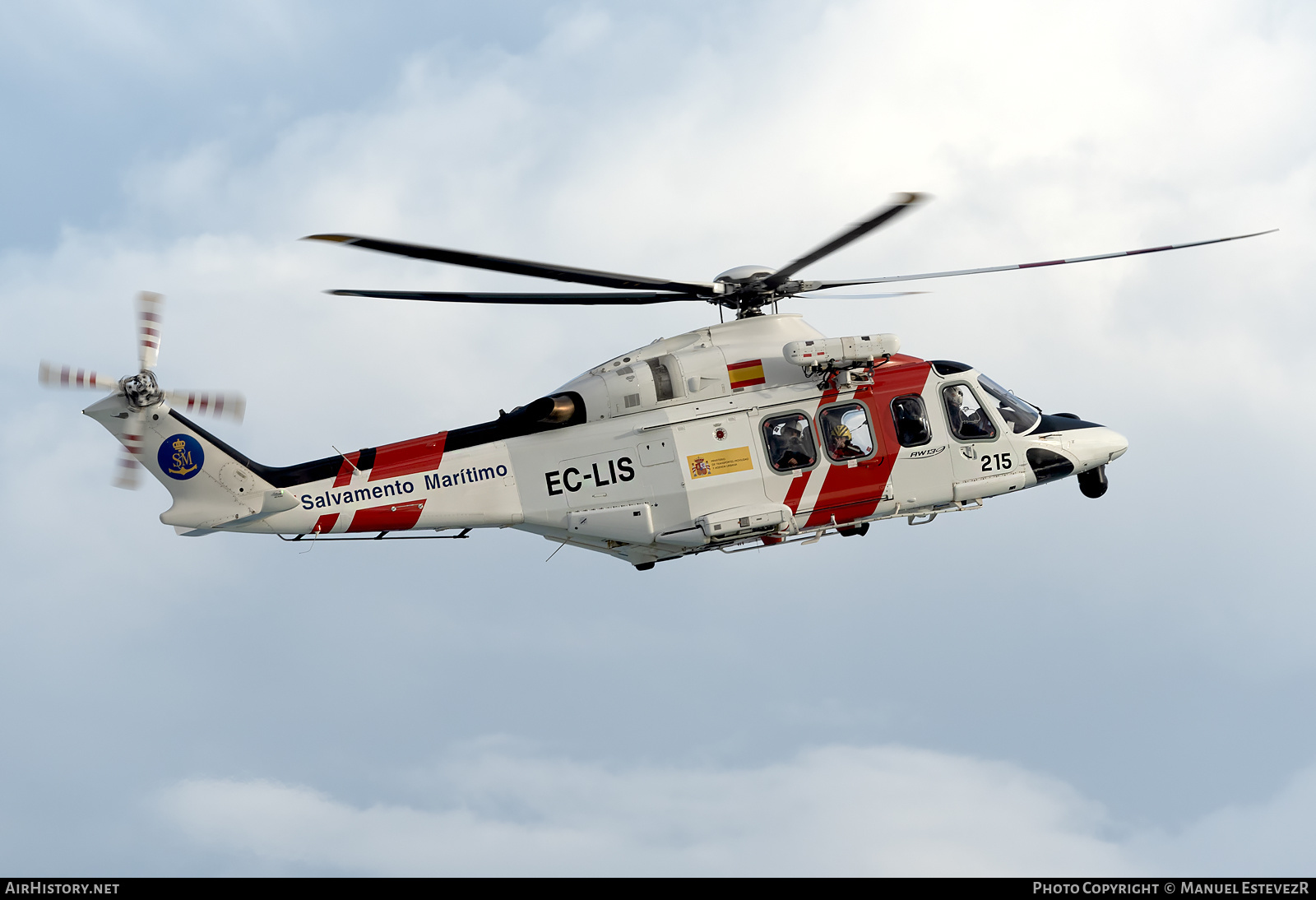 Aircraft Photo of EC-LIS | AgustaWestland AW-139 | Salvamento Marítimo | AirHistory.net #441352