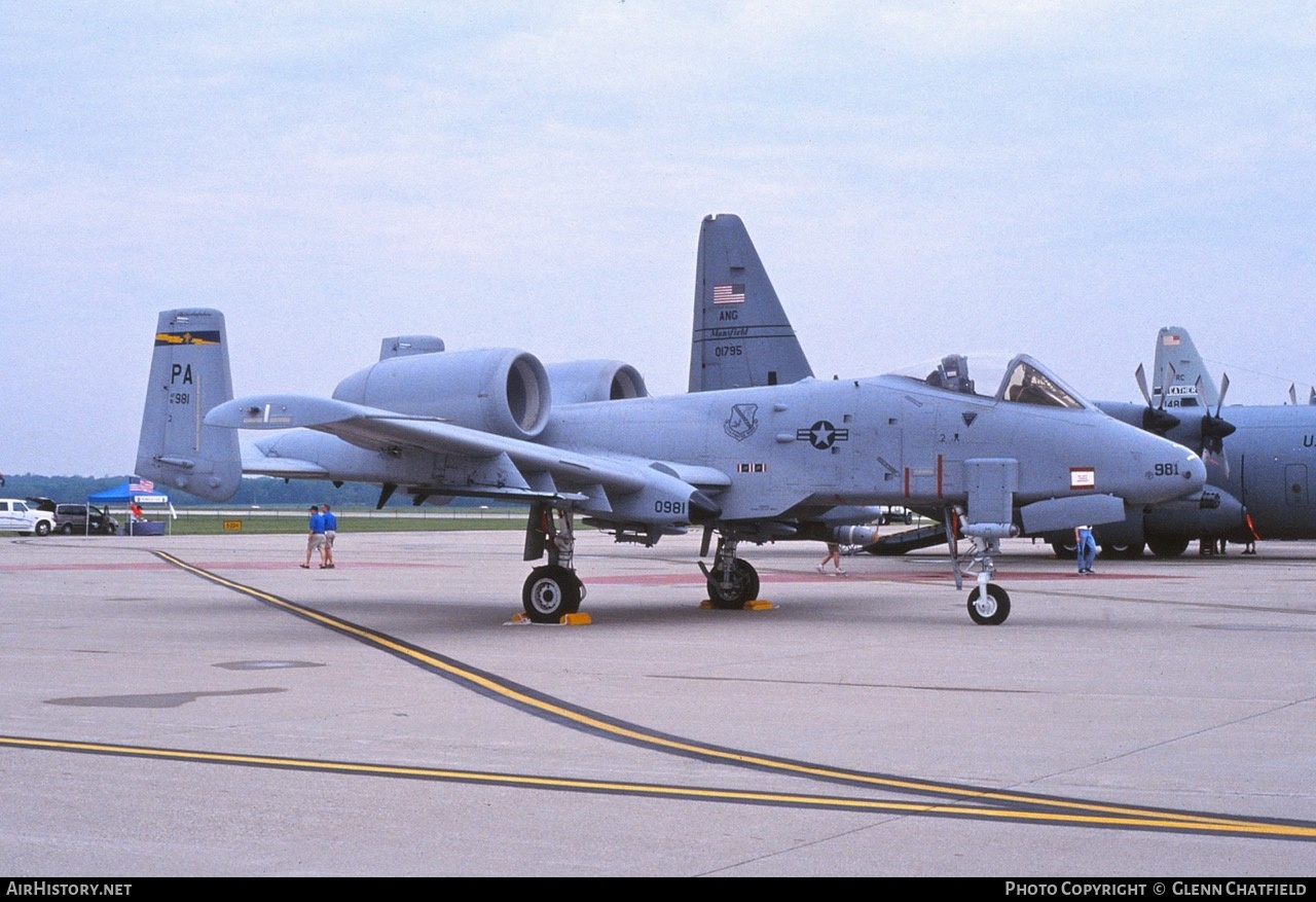 Aircraft Photo of 81-0981 / AF81-981 | Fairchild OA-10A Thunderbolt II | USA - Air Force | AirHistory.net #441355