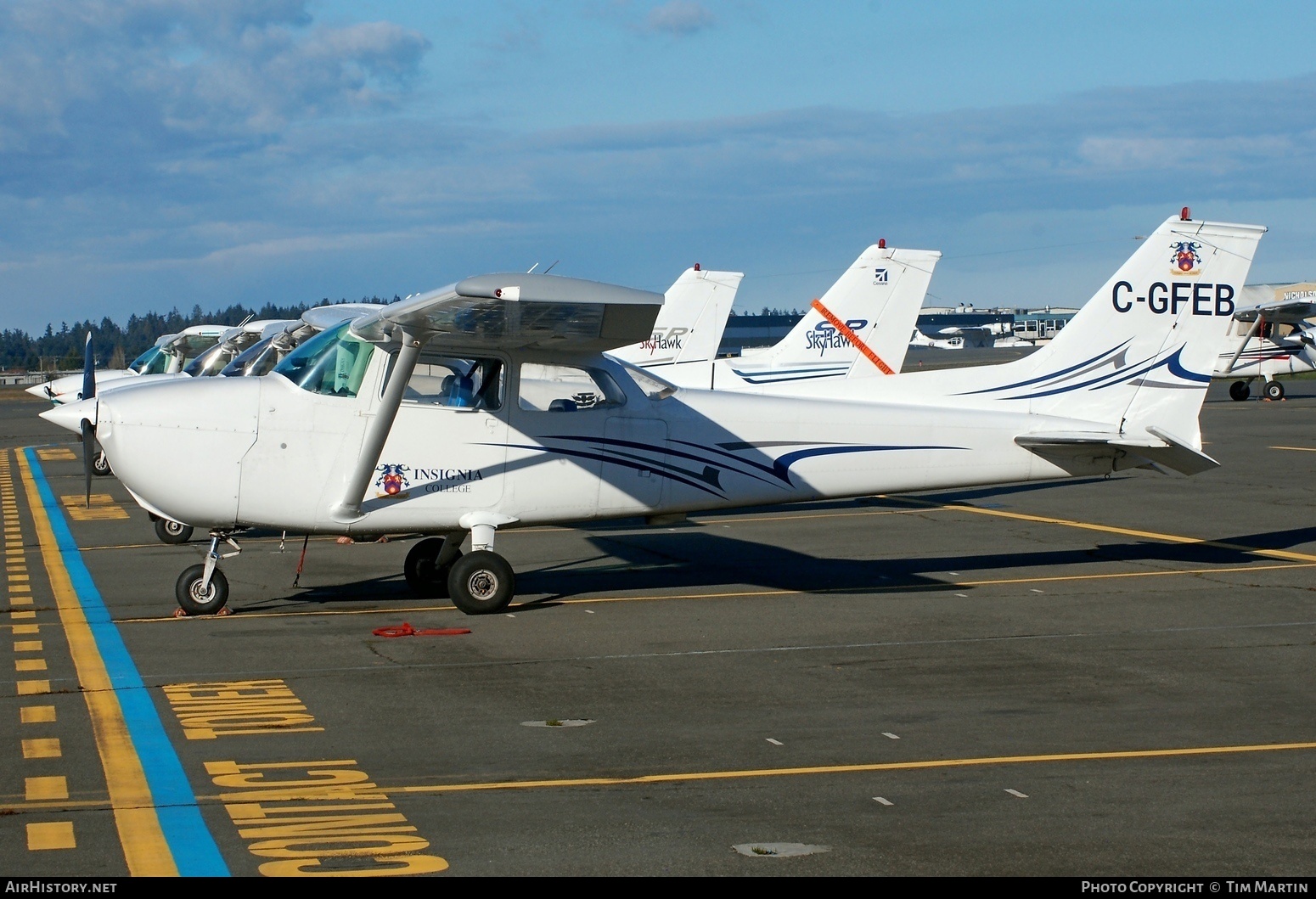 Aircraft Photo of C-GFEB | Cessna 172M Skyhawk | Insignia College | AirHistory.net #441378