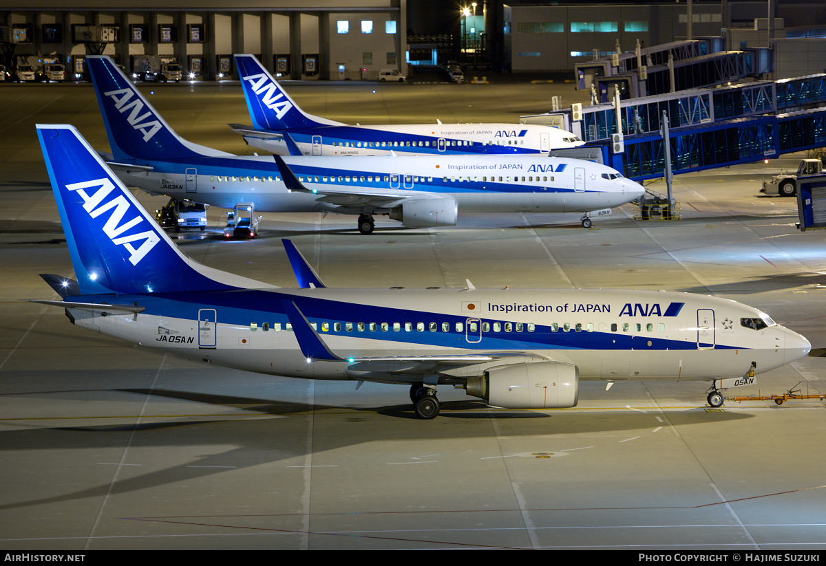Aircraft Photo of JA05AN | Boeing 737-781 | All Nippon Airways - ANA | AirHistory.net #441384