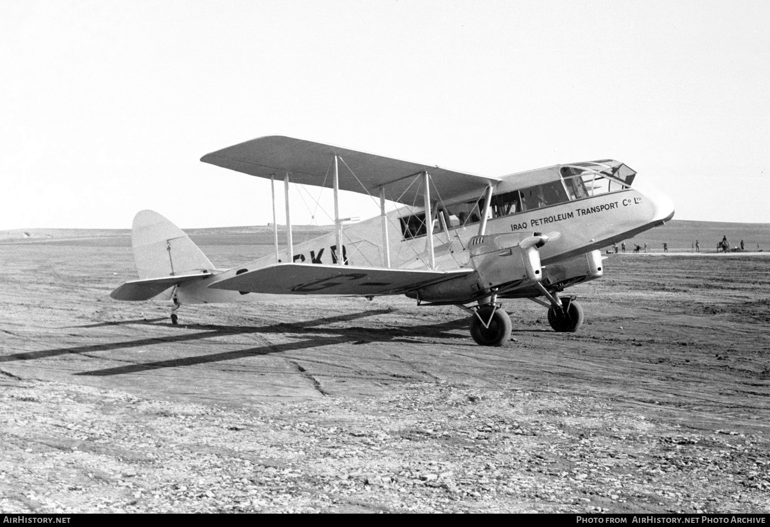 Aircraft Photo of G-ACKB | De Havilland D.H. 84 Dragon | Iraq Petroleum Transport | AirHistory.net #441388
