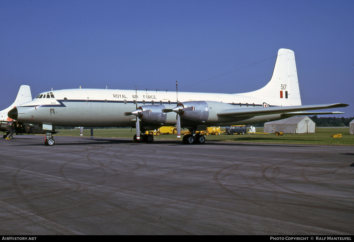 Aircraft Photo of XM517 | Bristol 175 Britannia C.1 (253) | UK - Air Force | AirHistory.net #441392