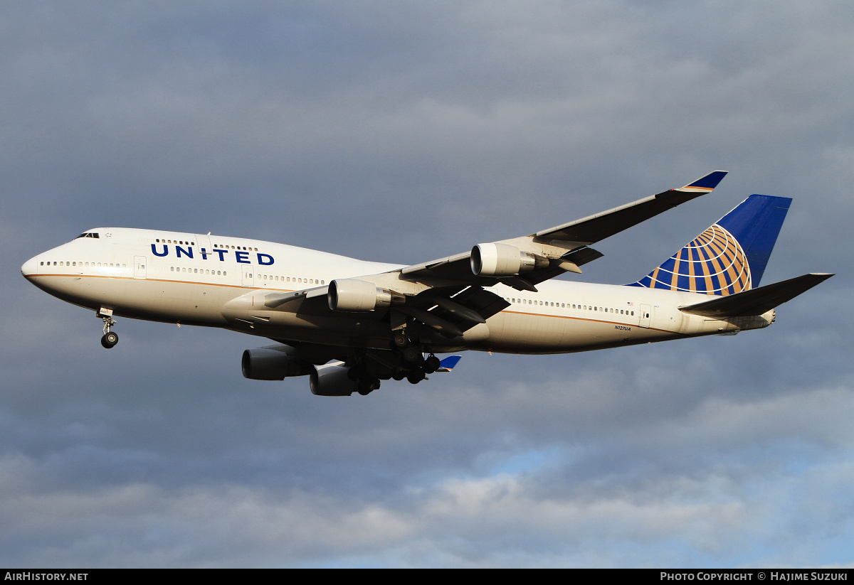 Aircraft Photo of N127UA | Boeing 747-422 | United Airlines | AirHistory.net #441397