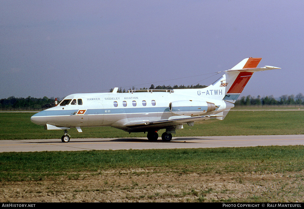 Aircraft Photo of G-ATWH | Hawker Siddeley HS-125-1B/R | Hawker Siddeley Aviation | AirHistory.net #441419
