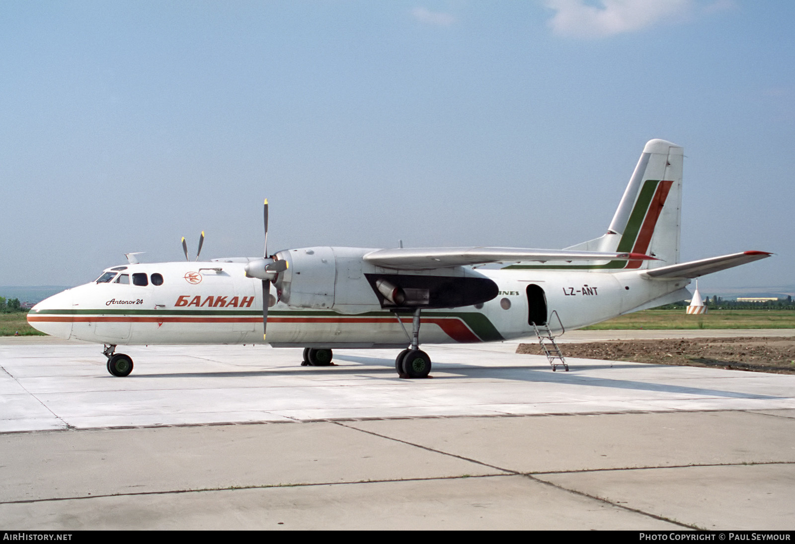 Aircraft Photo of LZ-ANT | Antonov An-24V | Balkan - Bulgarian Airlines | AirHistory.net #441439