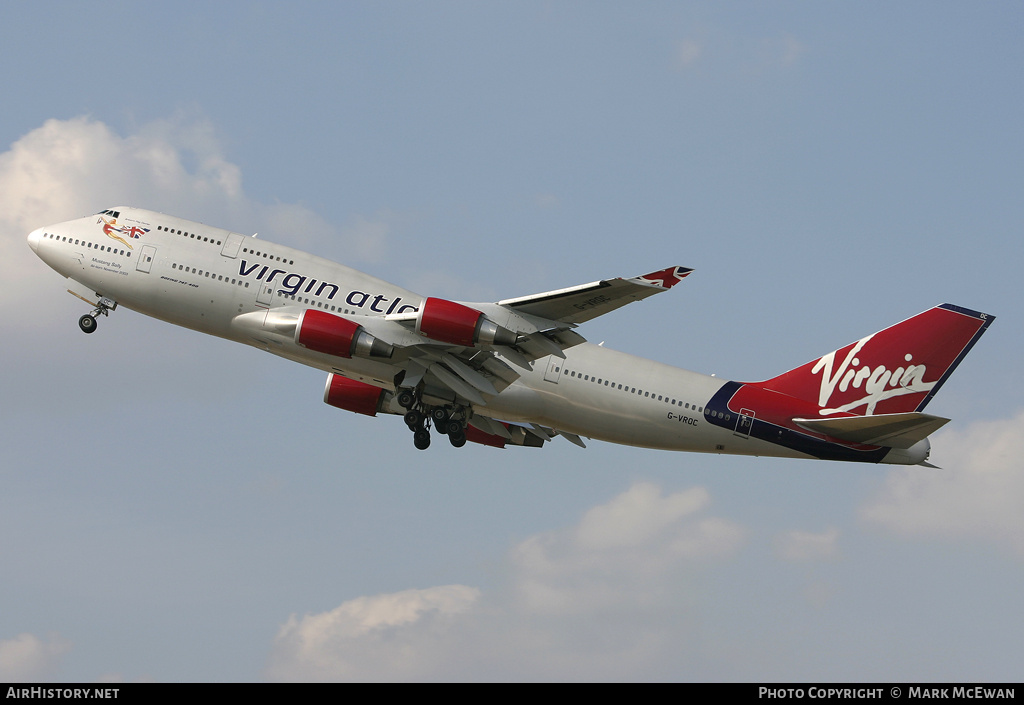 Aircraft Photo of G-VROC | Boeing 747-41R | Virgin Atlantic Airways | AirHistory.net #441441
