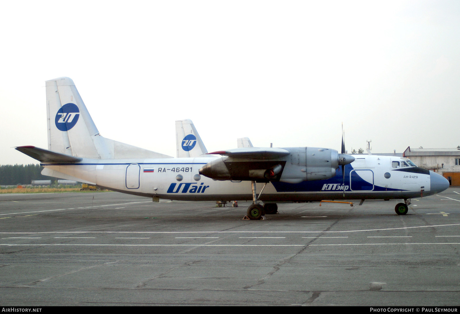 Aircraft Photo of RA-46481 | Antonov An-24RV | UTair | AirHistory.net #441465