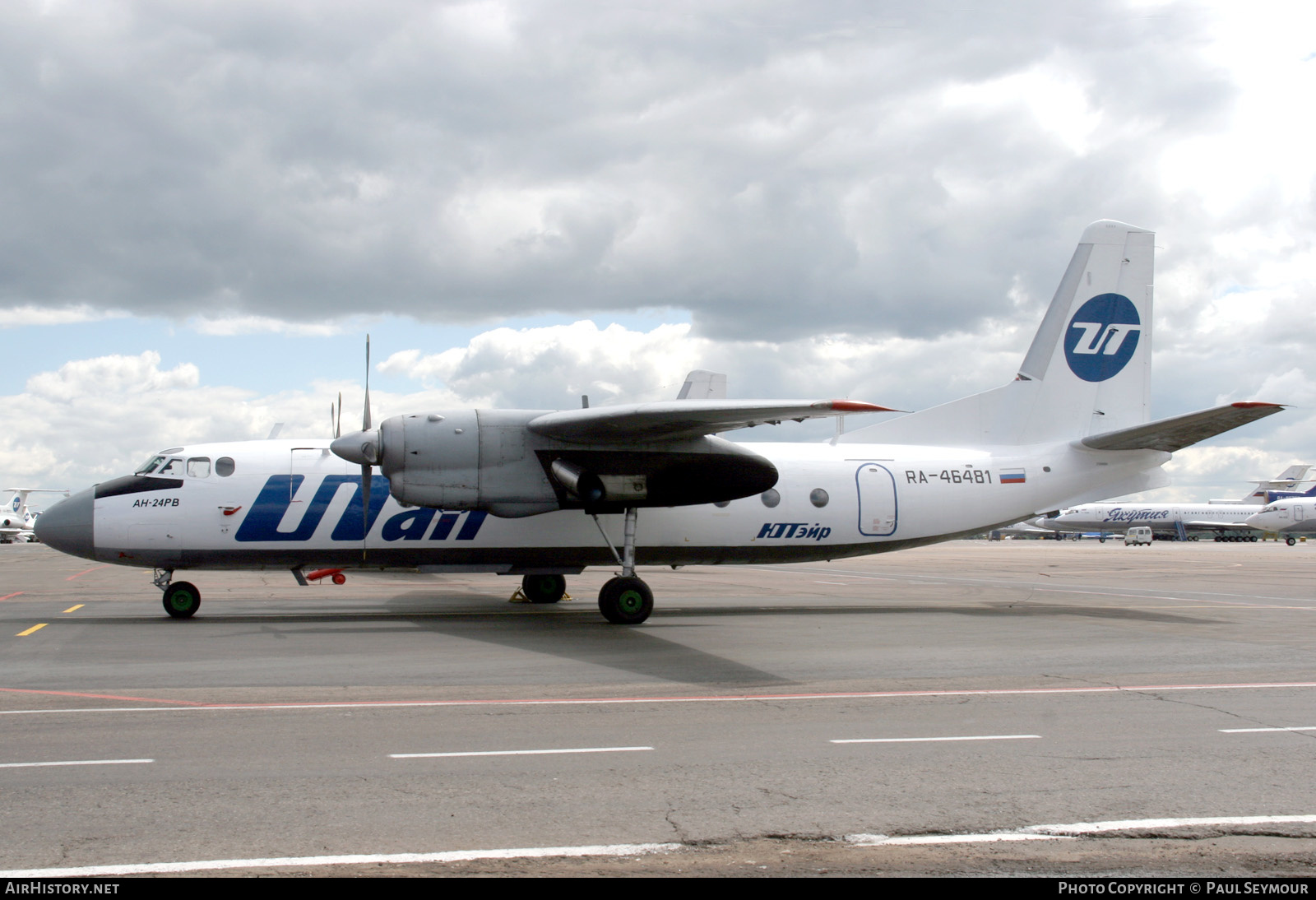 Aircraft Photo of RA-46481 | Antonov An-24RV | UTair | AirHistory.net #441466