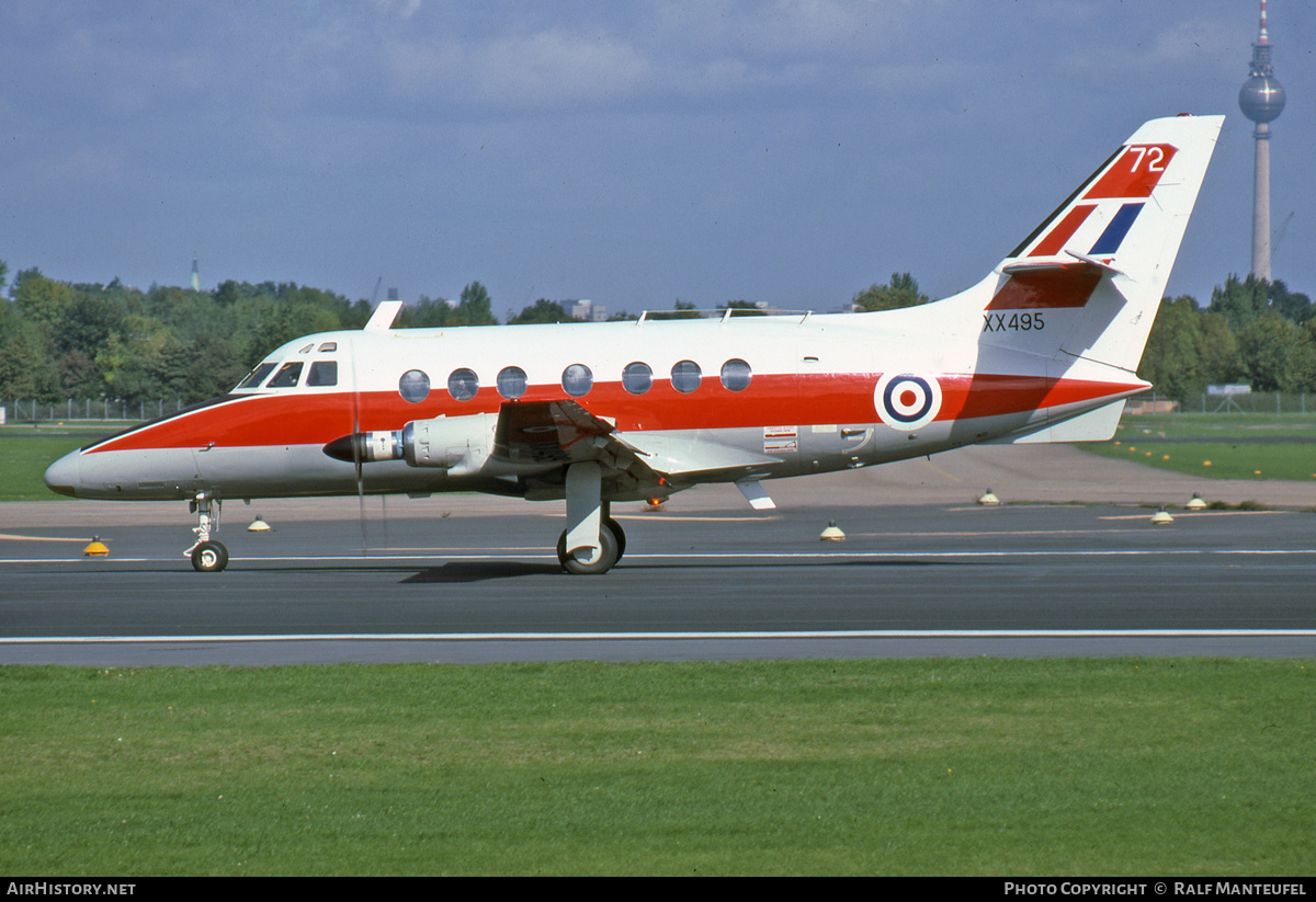 Aircraft Photo of XX495 | Scottish Aviation HP-137 Jetstream T1 | UK - Air Force | AirHistory.net #441488