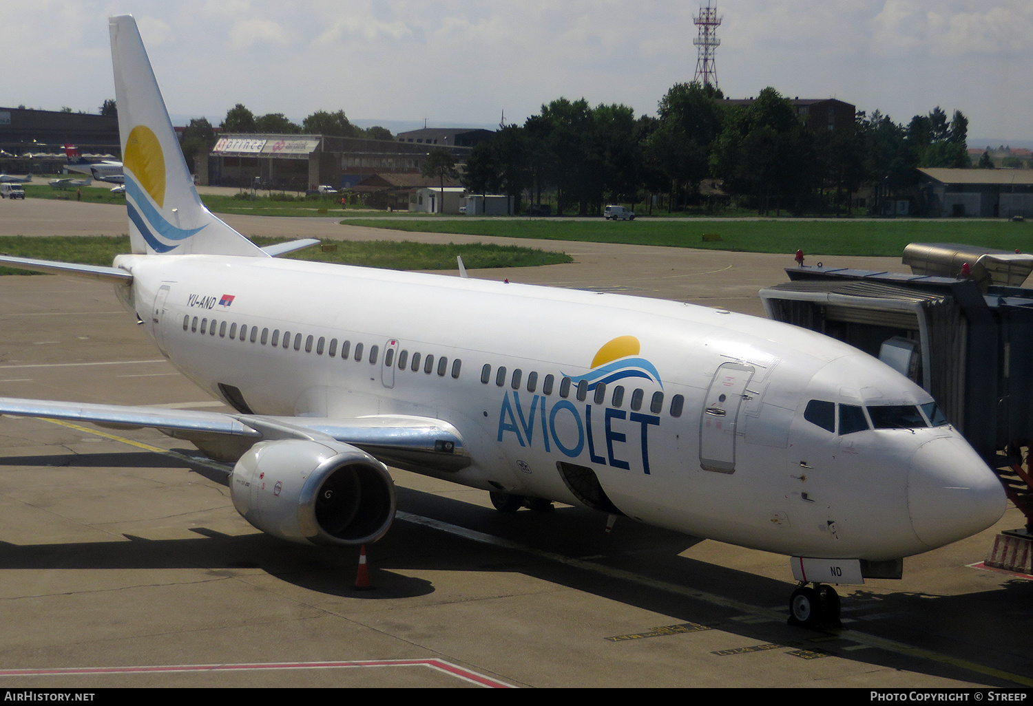 Aircraft Photo of YU-AND | Boeing 737-3H9 | Aviolet | AirHistory.net #441492