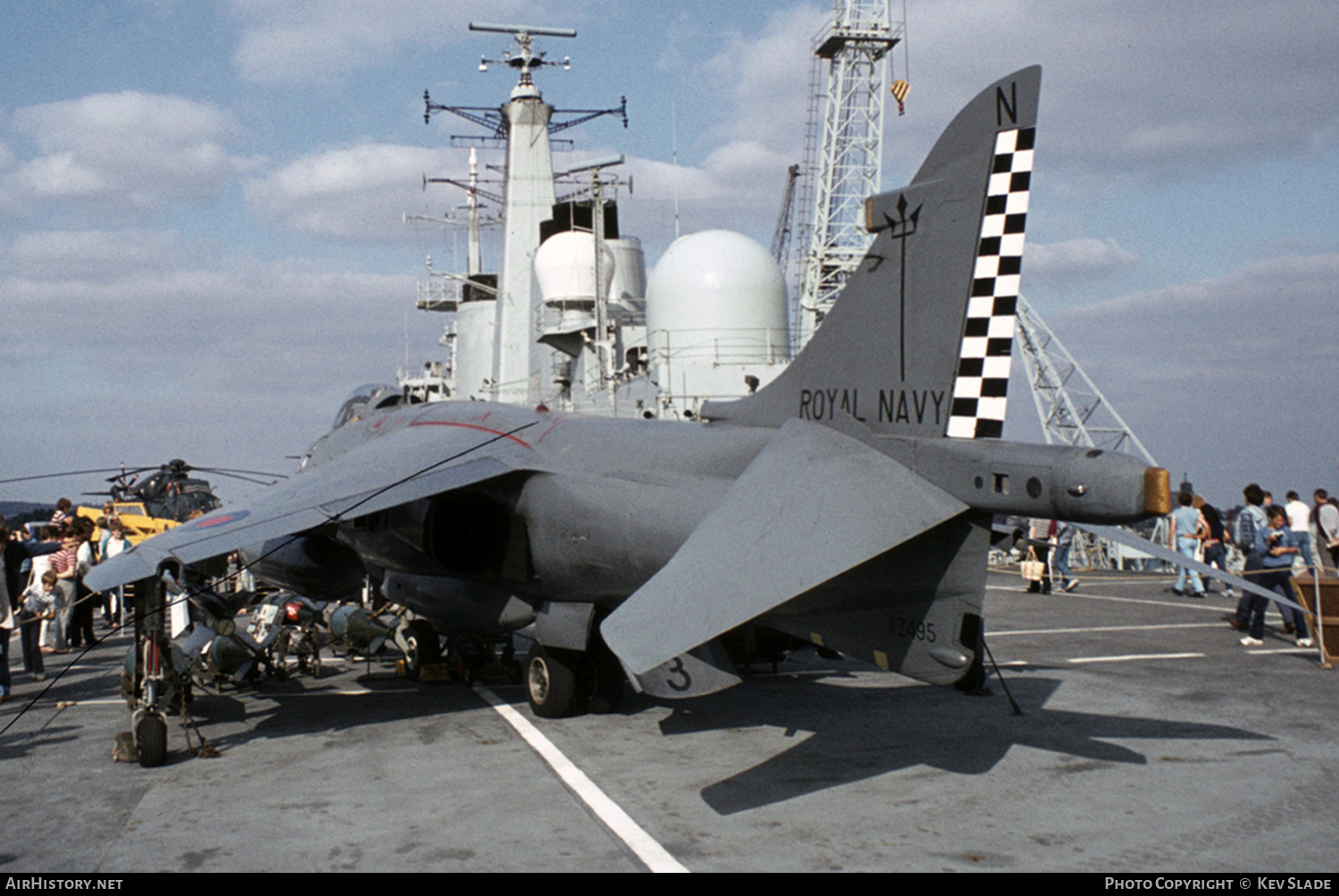 Aircraft Photo of XZ495 | British Aerospace Sea Harrier FRS1 | UK - Navy | AirHistory.net #441493