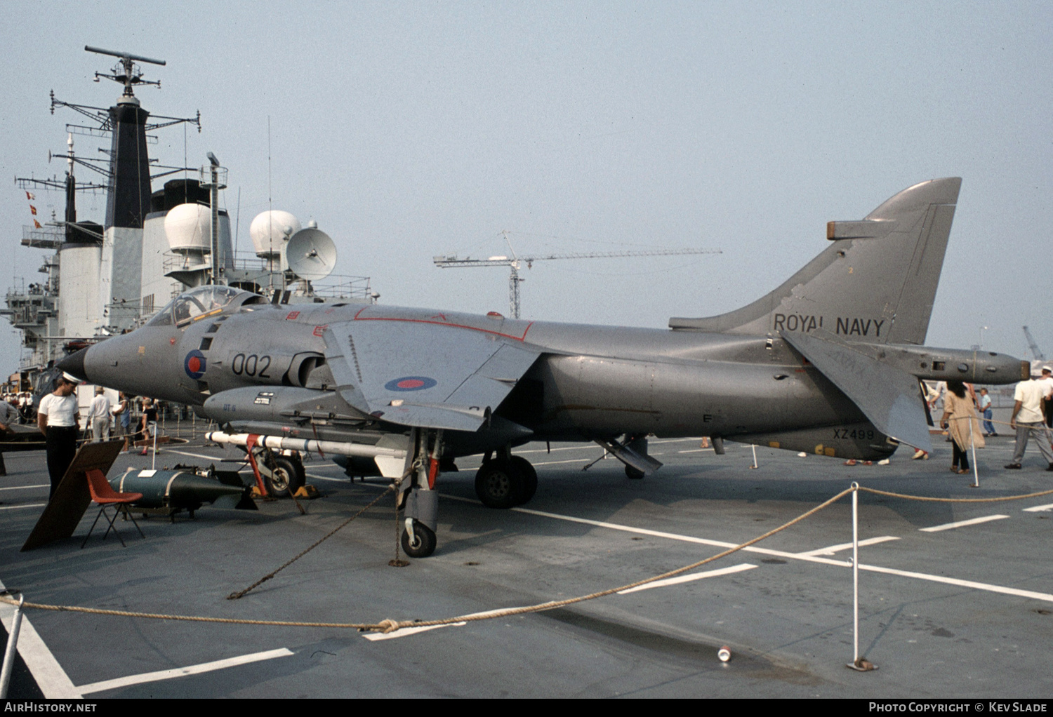 Aircraft Photo of XZ499 | British Aerospace Sea Harrier FRS1 | UK - Navy | AirHistory.net #441496