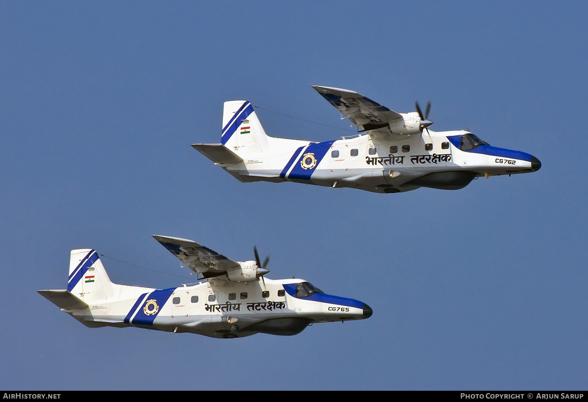 Aircraft Photo of CG762 | Dornier 228-101 | India - Coast Guard | AirHistory.net #441504