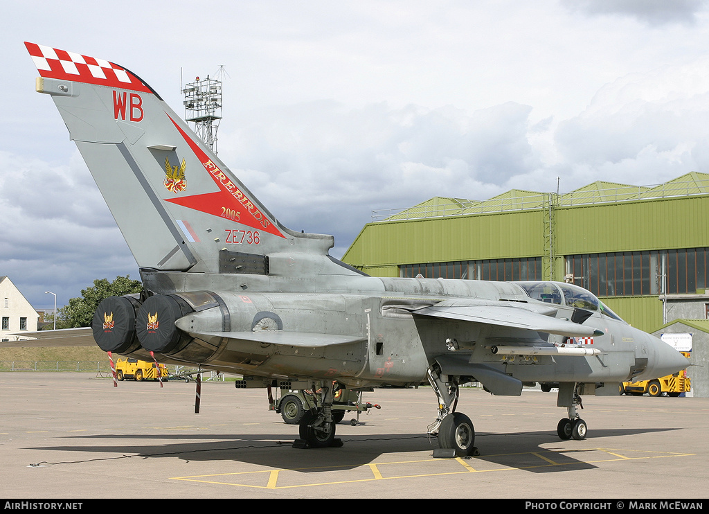 Aircraft Photo of ZE736 | Panavia Tornado F3 | UK - Air Force | AirHistory.net #441509