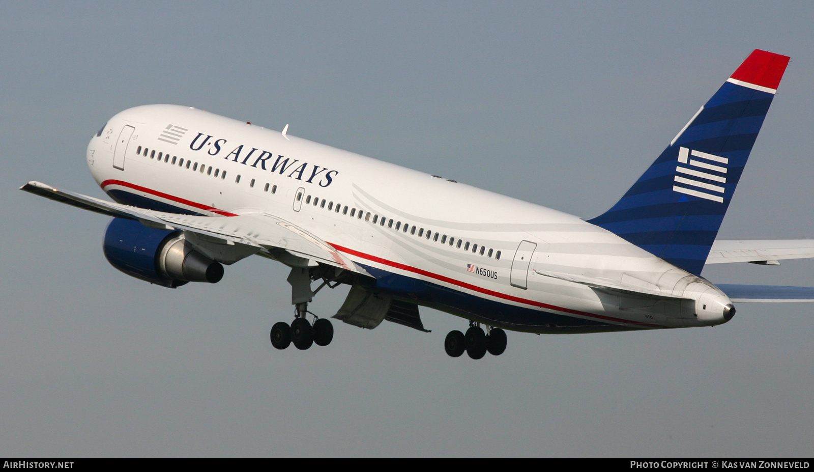Aircraft Photo of N650US | Boeing 767-201/ER | US Airways | AirHistory.net #441511