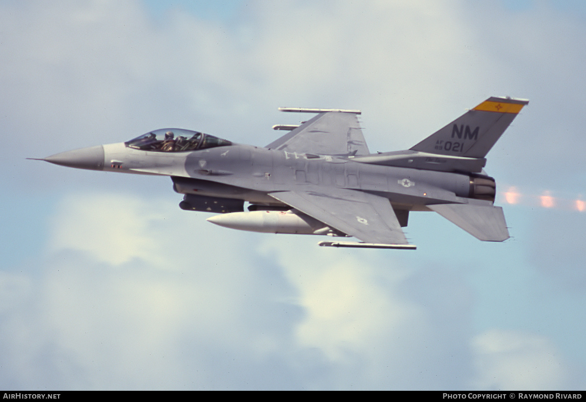 Aircraft Photo of 89-2021 / AF89-021 | General Dynamics F-16CM Fighting Falcon | USA - Air Force | AirHistory.net #441517