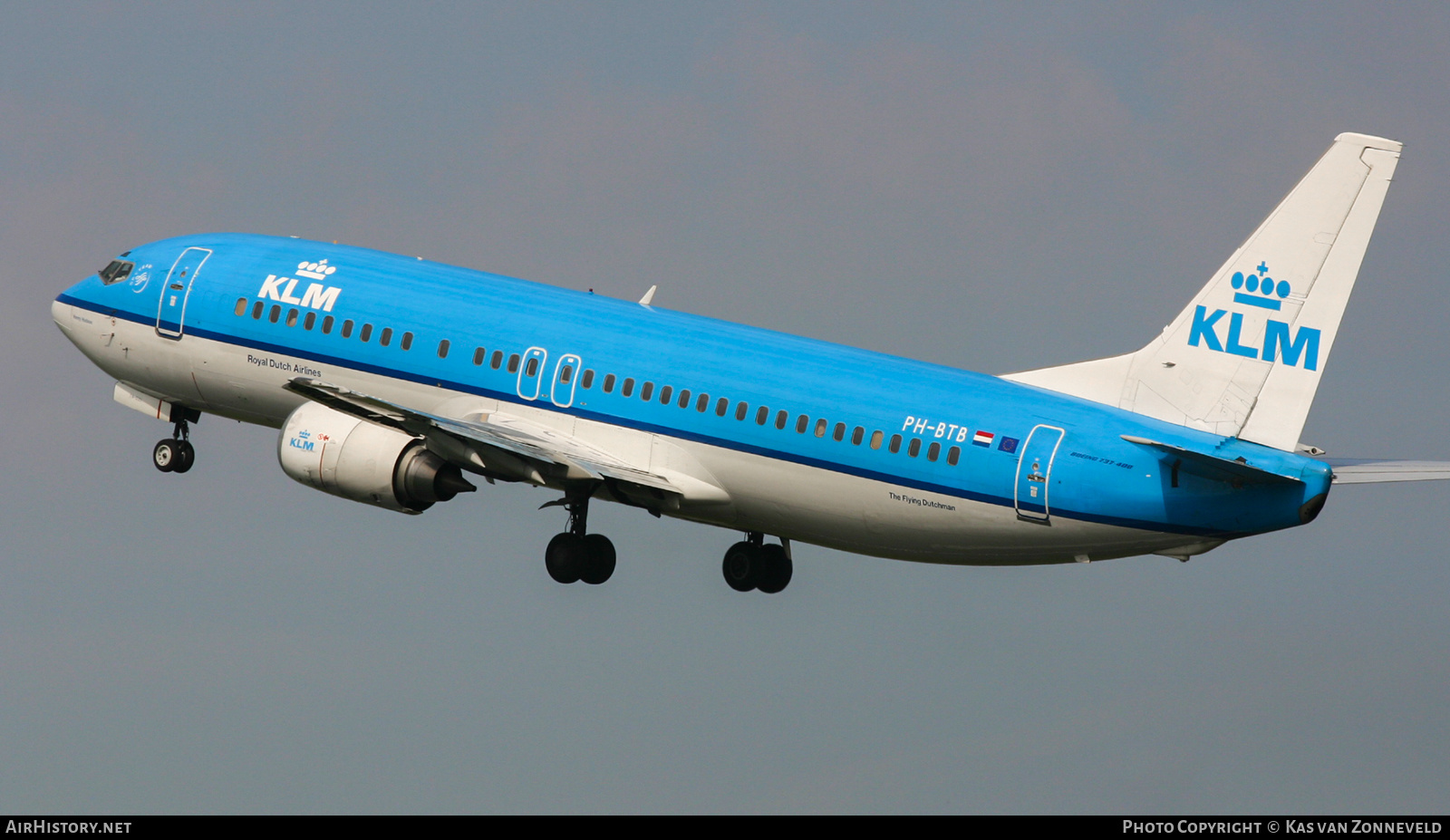 Aircraft Photo of PH-BTB | Boeing 737-406 | KLM - Royal Dutch Airlines | AirHistory.net #441533