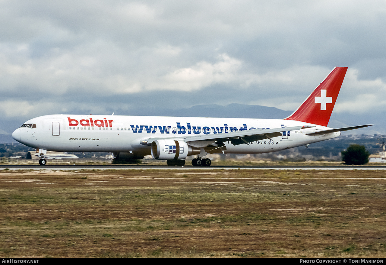 Aircraft Photo of HB-IHU | Boeing 767-35H/ER | Balair | AirHistory.net #441543