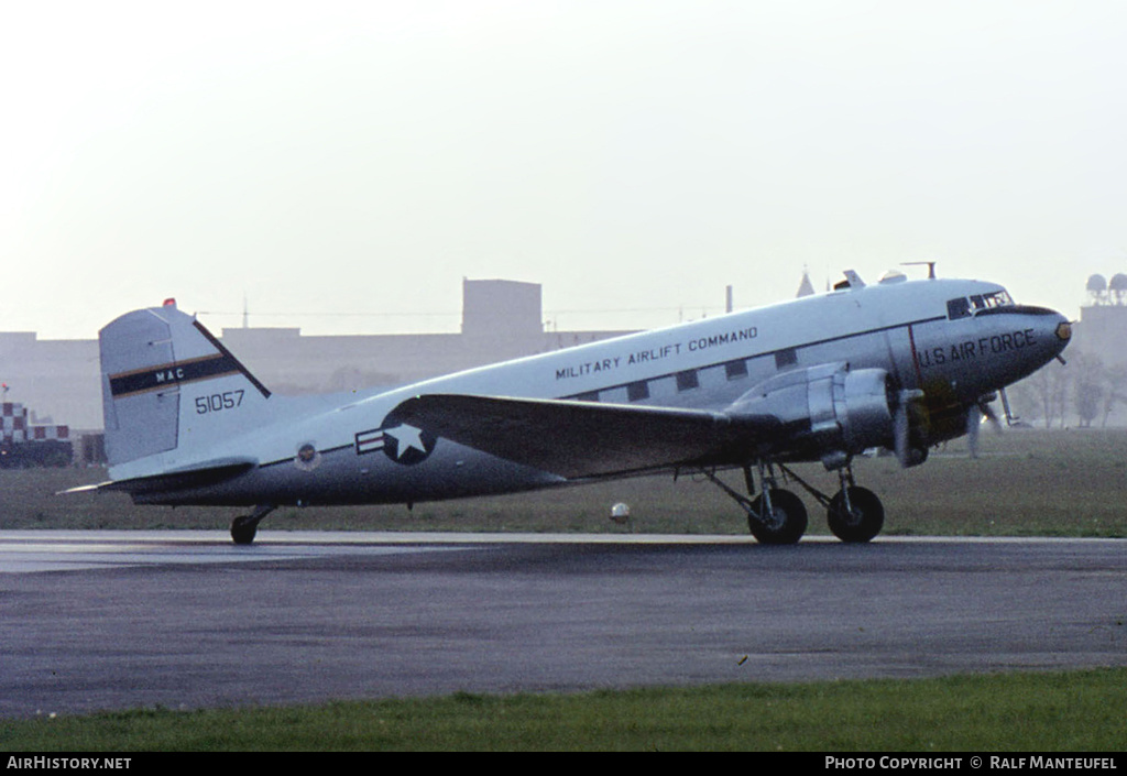 Aircraft Photo of 45-1057 | Douglas C-47D Skytrain | USA - Air Force | AirHistory.net #441545