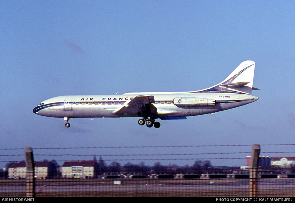 Aircraft Photo of F-BHRI | Sud SE-210 Caravelle III | Air France | AirHistory.net #441549